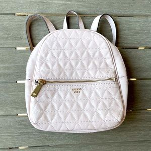 *SOLD* GUESS blush mini backpack purse